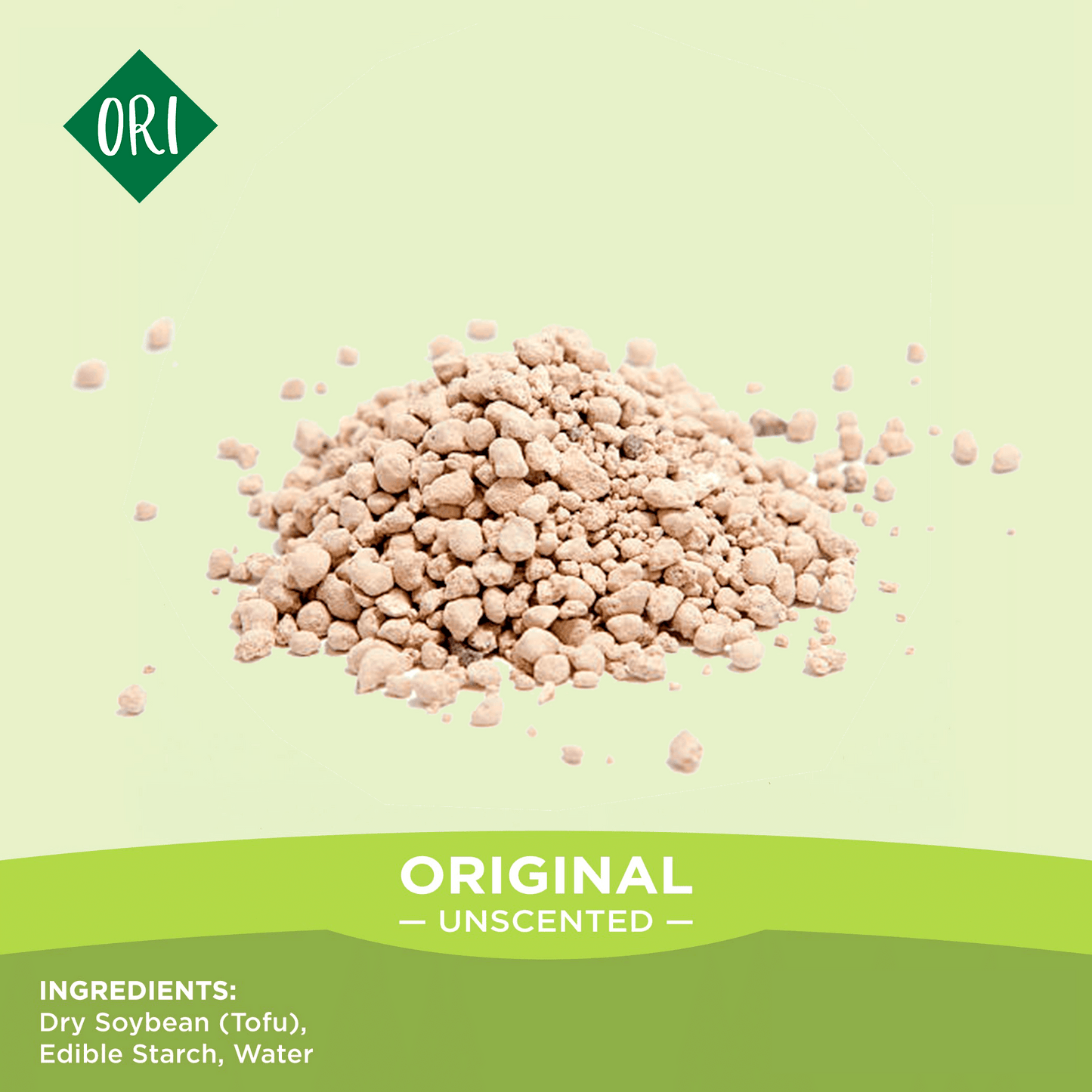 Granular Tofu Cat Litter for Automatic Self-Cleaning Litter Boxes, Clumping, 99% Dust Free, Lightweight and Flushable